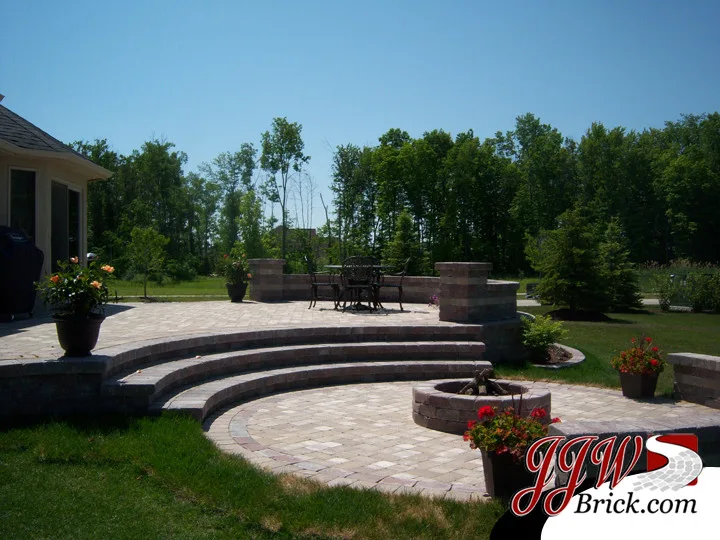 Patio Firepit Images by JJW Brick.com - Photo 6