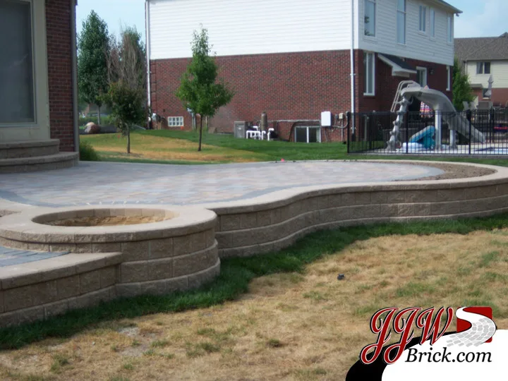 Patio Firepit Images by JJW Brick.com - Photo 2