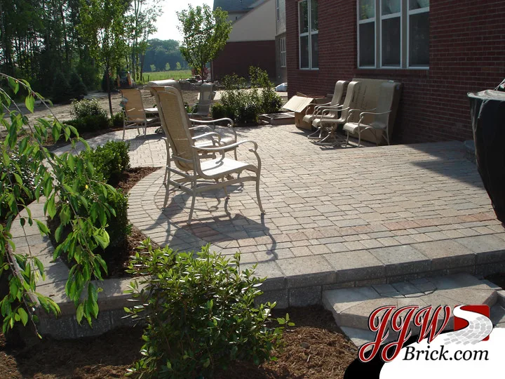 Paver and Stone Patio Images by JJW Brick.com - Photo 14