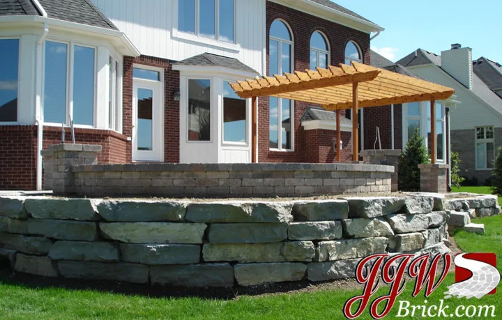 Paver and Stone Patio Images by JJW Brick.com - Photo 6