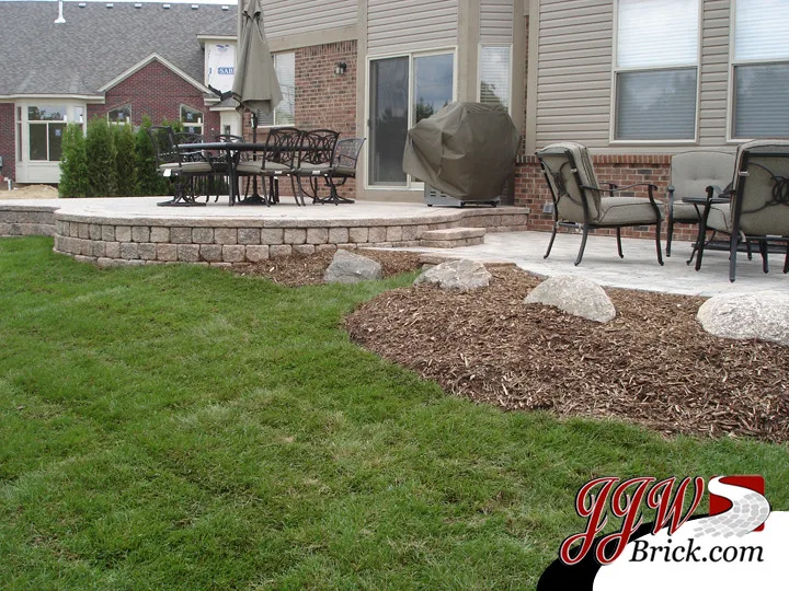 Paver and Stone Patio Images by JJW Brick.com - Photo 3