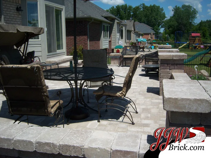 Paver and Stone Patio Images by JJW Brick.com - Photo 10