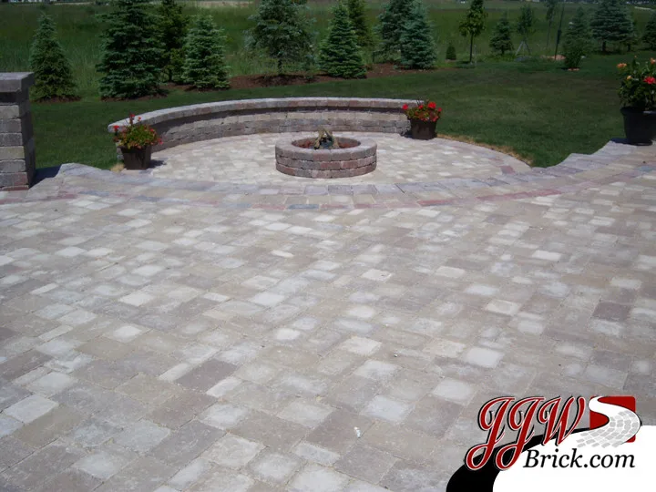 Paver and Stone Patio Images by JJW Brick.com - Photo 15