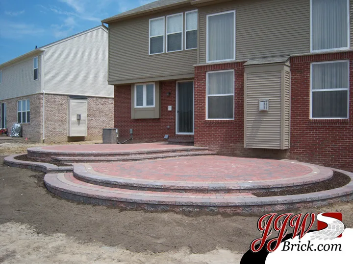 Paver and Stone Patio Images by JJW Brick.com - Photo 5