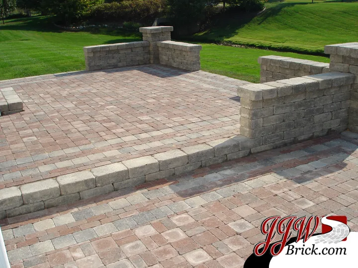 Paver and Stone Patio Images by JJW Brick.com - Photo 16