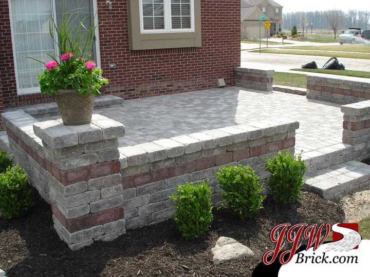 Paver and Stone Patio Images by JJW Brick.com - Photo 4