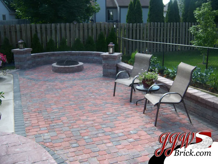 Paver and Stone Patio Images by JJW Brick.com - Photo 7