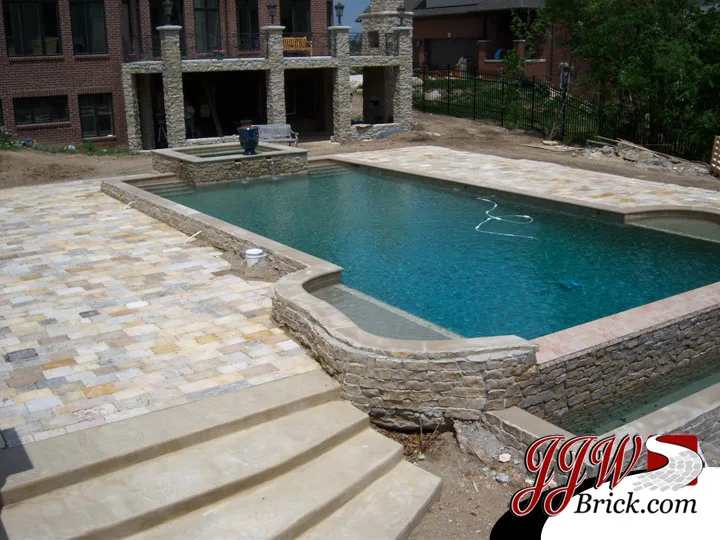 Paver and Stone Patio Images by JJW Brick.com - Photo 9