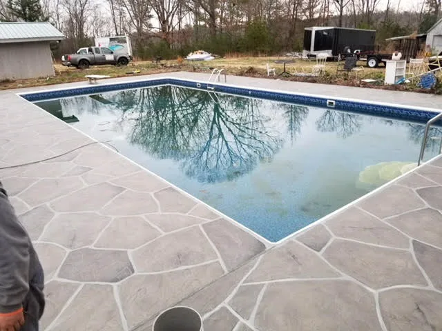 Pool Area - Transformation Showcase by Unique Concrete Design LLP - Photo 2