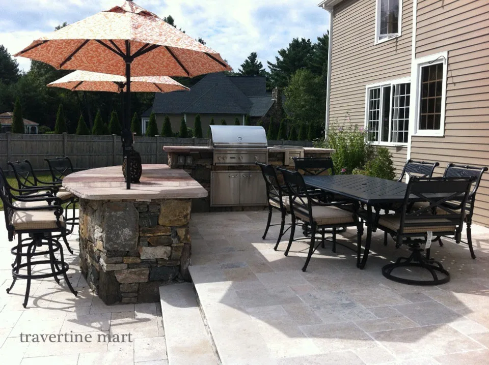 Travertine Pavers in Walnut Color by Travertine Mart - Photo 17