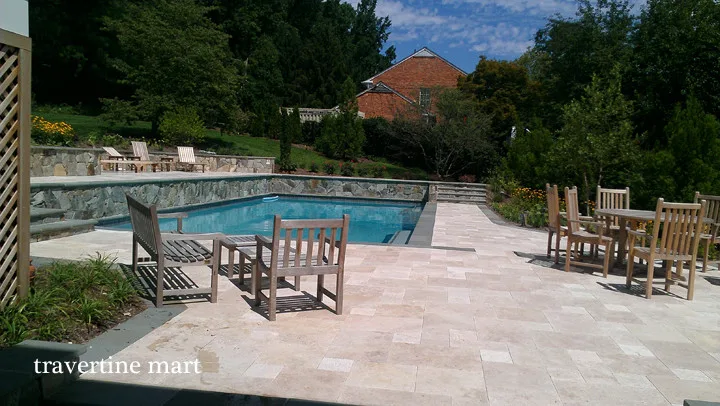 Travertine Pavers in Walnut Color by Travertine Mart - Photo 2