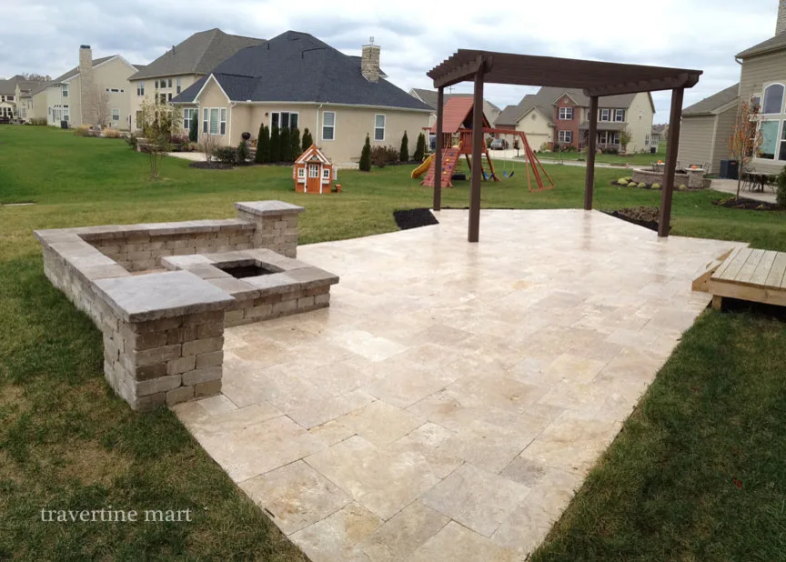 Travertine Pavers in Walnut Color by Travertine Mart - Photo 20