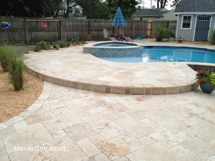 Travertine Pavers in Walnut Color by Travertine Mart - Photo 9