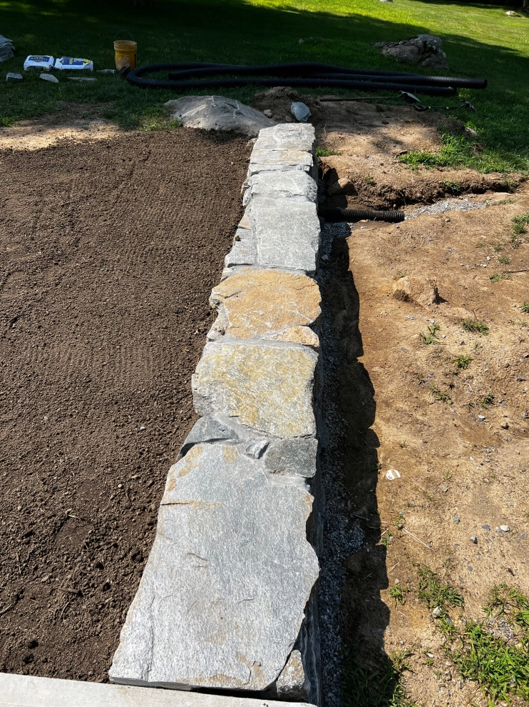 Retaining Wall Installation by Tate's Property Care, LLC - Photo 4