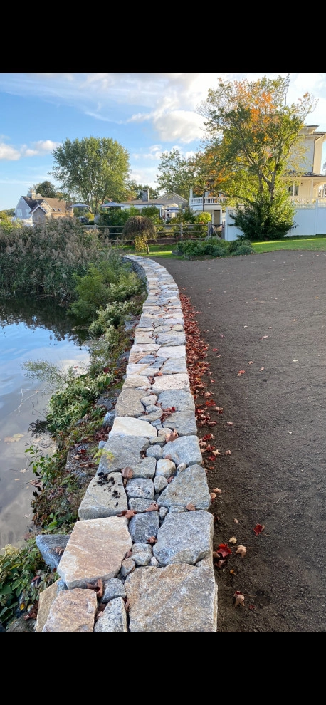 Retaining Wall Installation by Tate's Property Care, LLC - Photo 7