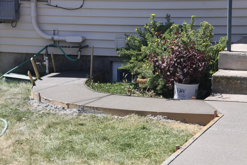 Walnut Walkway Retaining Wall by RockHard Concrete - Photo 7