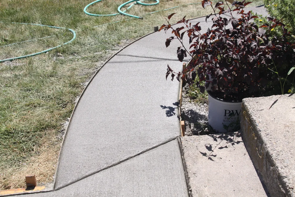 Walnut Walkway Retaining Wall by RockHard Concrete - Photo 17