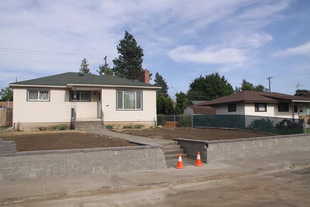 Walnut Walkway Retaining Wall by RockHard Concrete - Photo 6