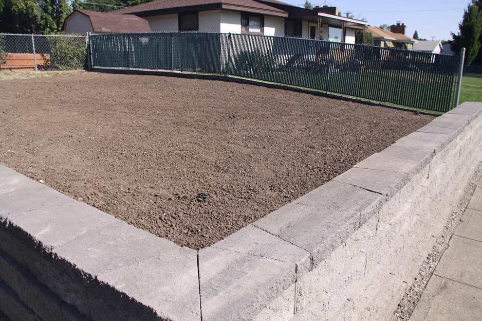 Walnut Walkway Retaining Wall by RockHard Concrete - Photo 14