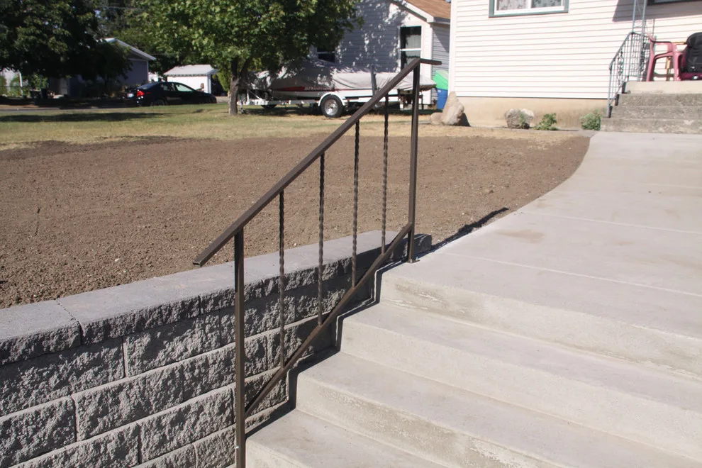 Walnut Walkway Retaining Wall by RockHard Concrete - Photo 16
