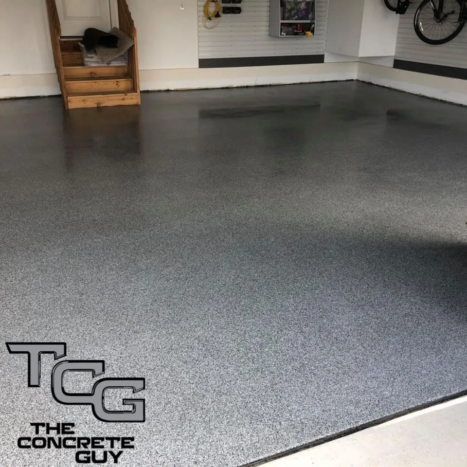 1/16" Domino Complete Flake Garage Floor Chanhassen by The Concrete Guy By Matthew Hage - Photo 2