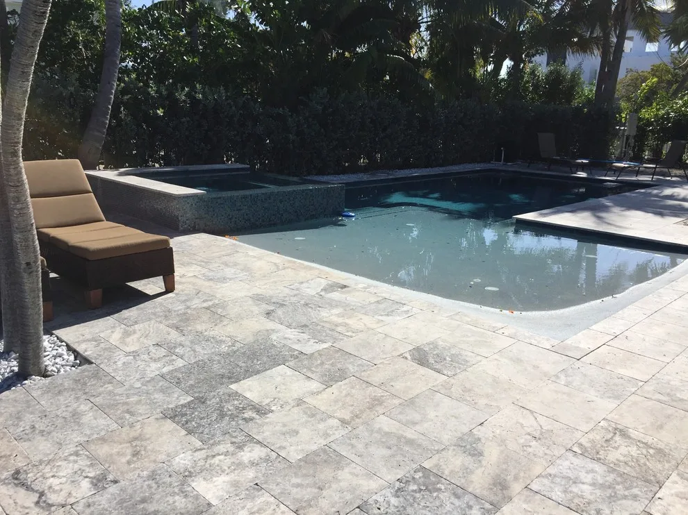 16x16 Silver Travertine Tiles by USA Marble LLC - Photo 2