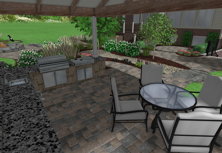 Design by Teddy's Lawn & Landscape - Photo 3