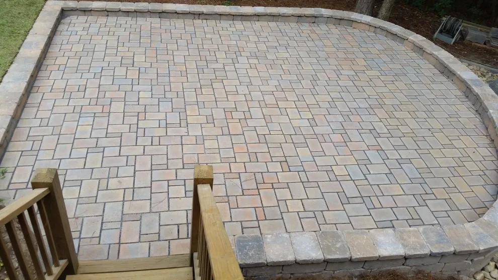 Elevated Permeable Patio | Lugoff, SC by Tranquil Escapes LLC - Photo 2