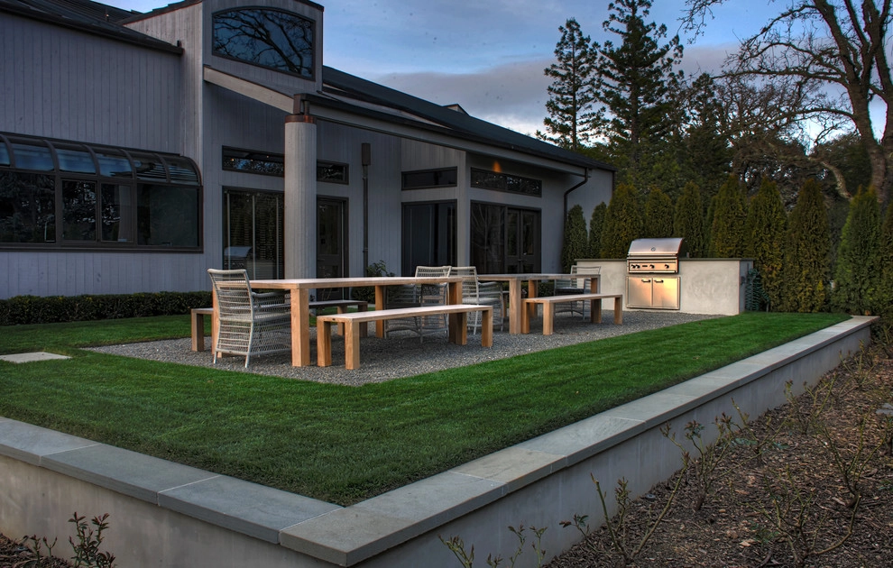Mountain Home Modern by Terra Ferma Landscapes - Photo 3