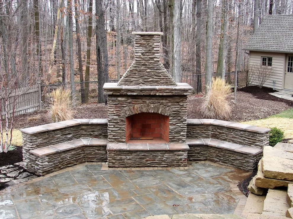 Northern Ohio Outdoor Fireplaces and Fire Pits by Land Creations Landscaping Inc. - Photo 4
