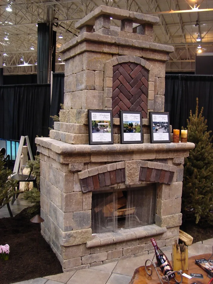 Northern Ohio Outdoor Fireplaces and Fire Pits by Land Creations Landscaping Inc. - Photo 5
