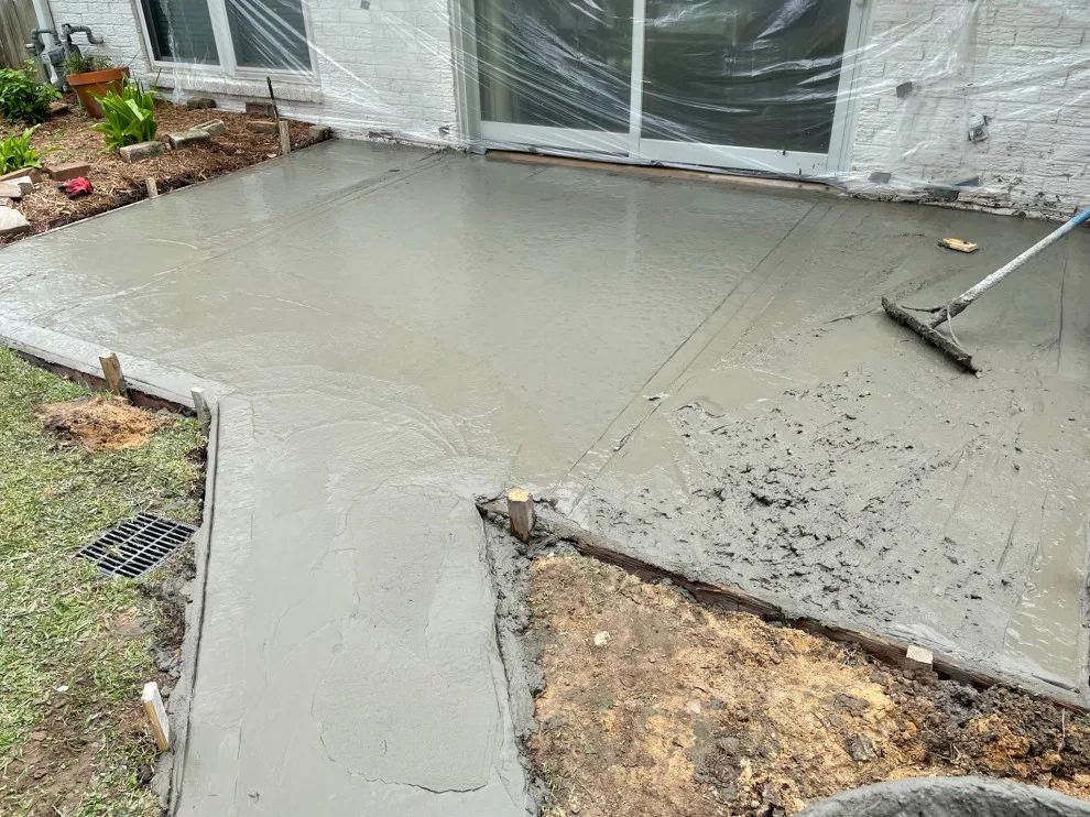 Rear Deck by Flores Concrete - Photo 56
