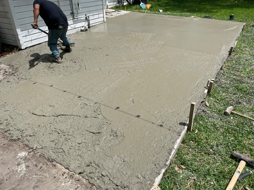 Rear Deck by Flores Concrete - Photo 87