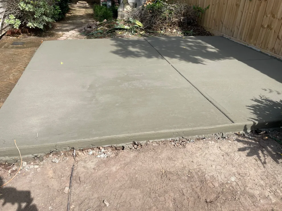 Rear Deck by Flores Concrete - Photo 13