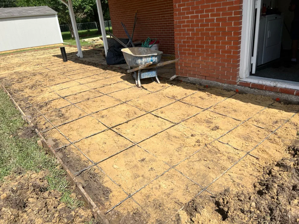 Rear Patio Stamp A by Flores Concrete - Photo 22