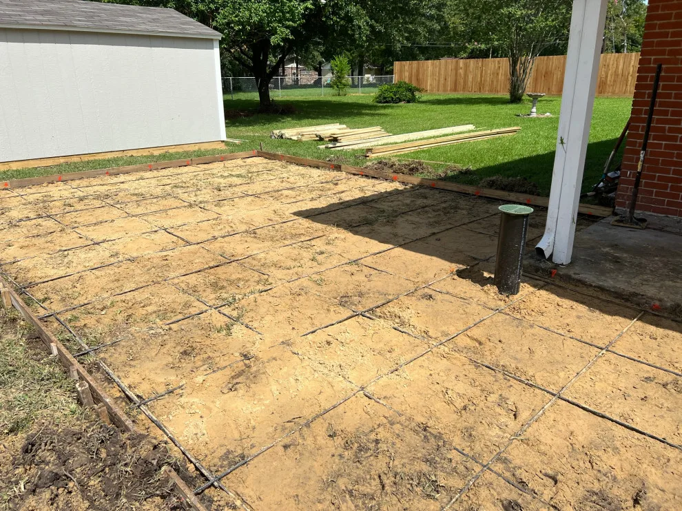 Rear Patio Stamp A by Flores Concrete - Photo 30