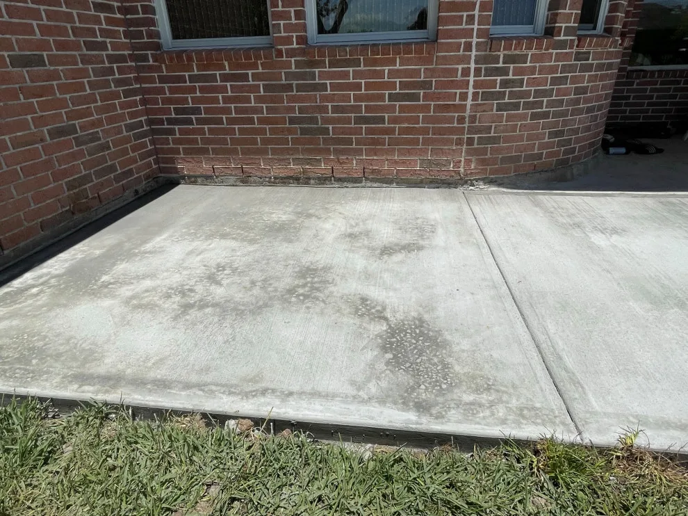 Stamped Back Patio by Flores Concrete - Photo 26