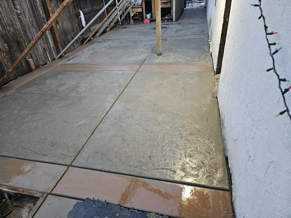 Outdoor Concrete Patio Setup by Valdivia's Concrete - Photo 4
