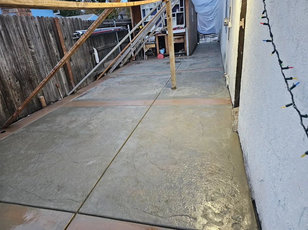 Outdoor Concrete Patio Setup by Valdivia's Concrete - Photo 11