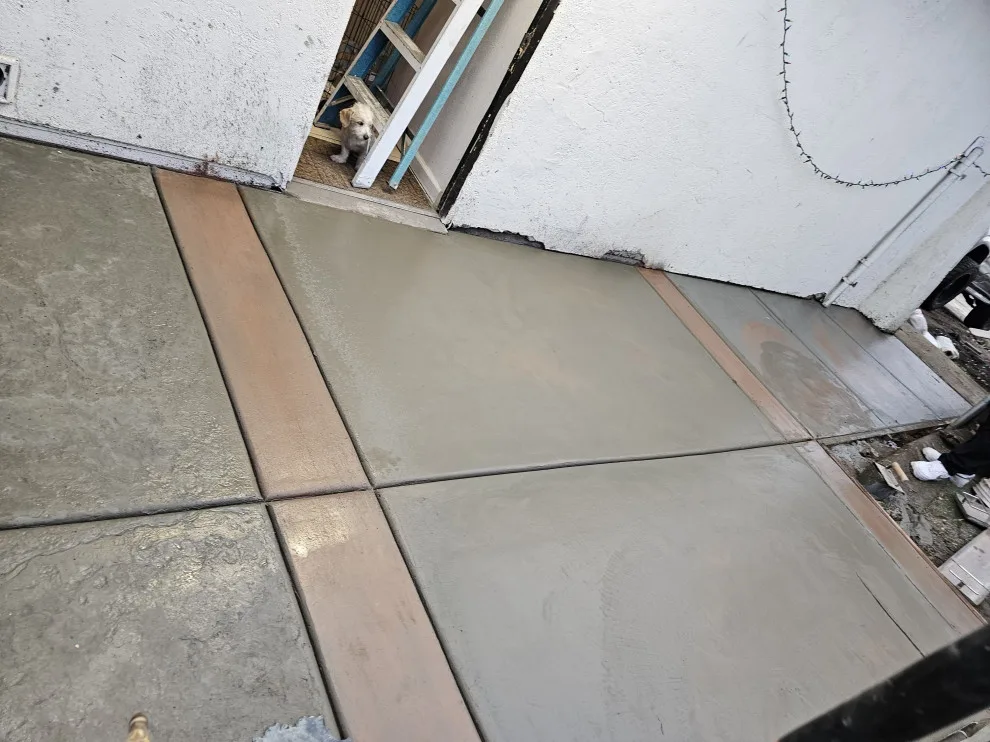 Outdoor Concrete Patio Setup by Valdivia's Concrete - Photo 19