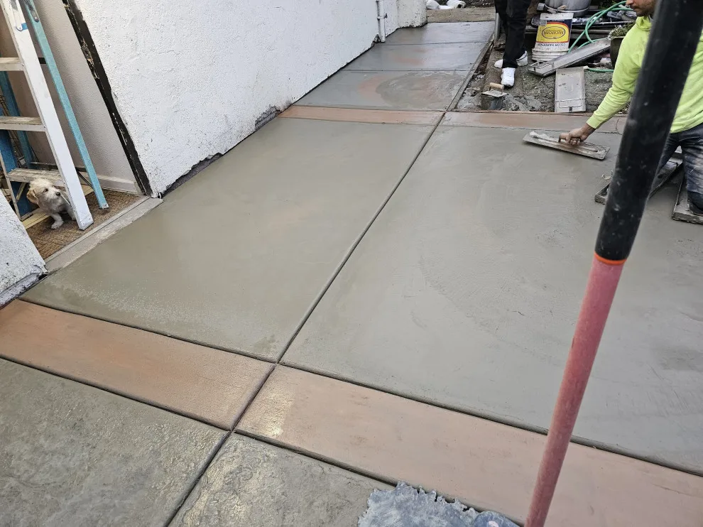 Outdoor Concrete Patio Setup by Valdivia's Concrete - Photo 6