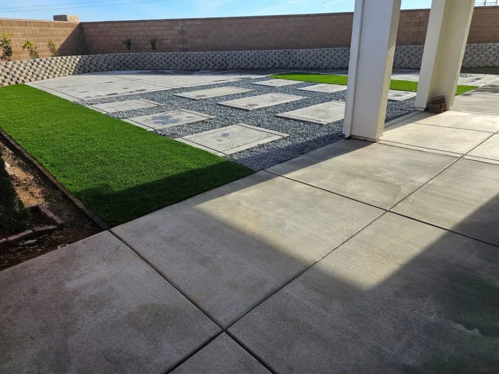 Outdoor Concrete Patio Setup by Valdivia's Concrete - Photo 12