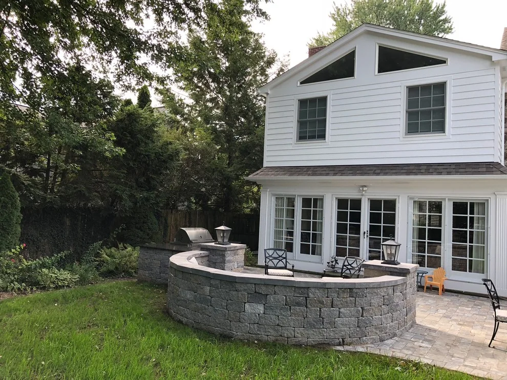 Outdoor Culinary Space and Fire Pit by Brixnstone, Llc - Photo 4