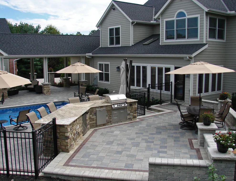 Brecksville Residential Pool Initiative by Land Creations Landscaping Inc. - Photo 5