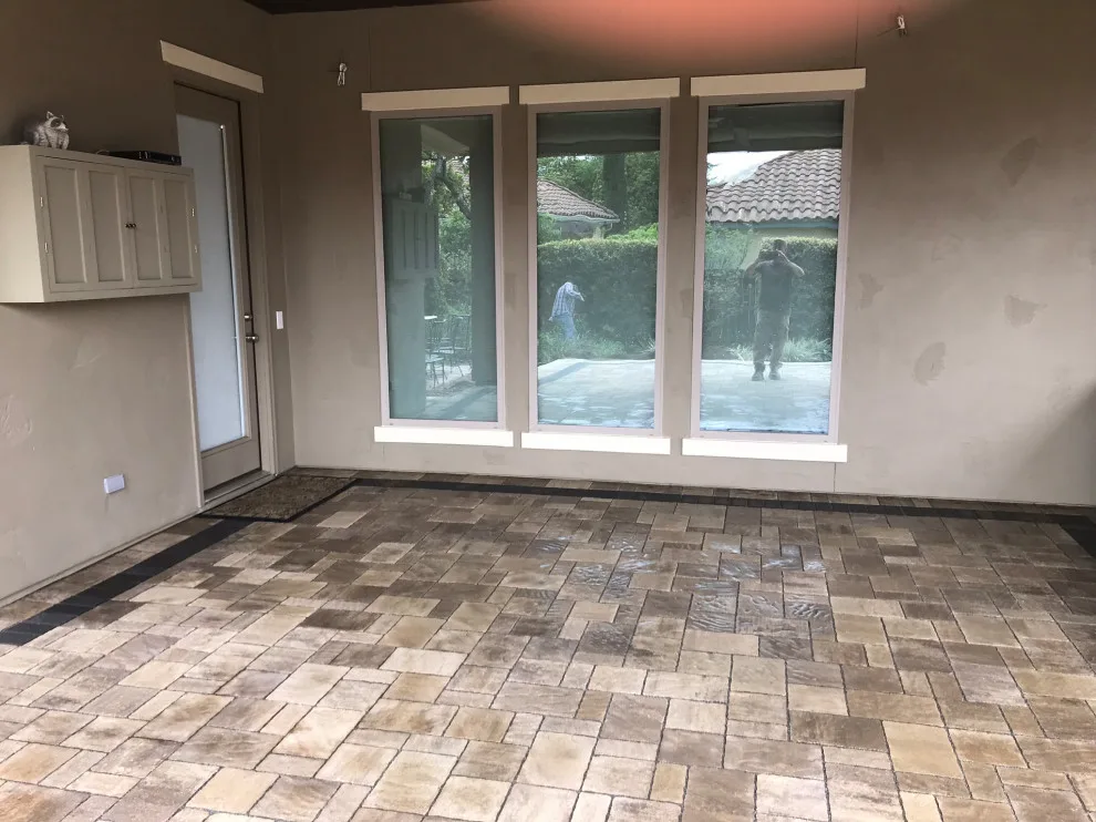 Belgard stone patio by Esposito Hardscapes, LLC - Photo 6