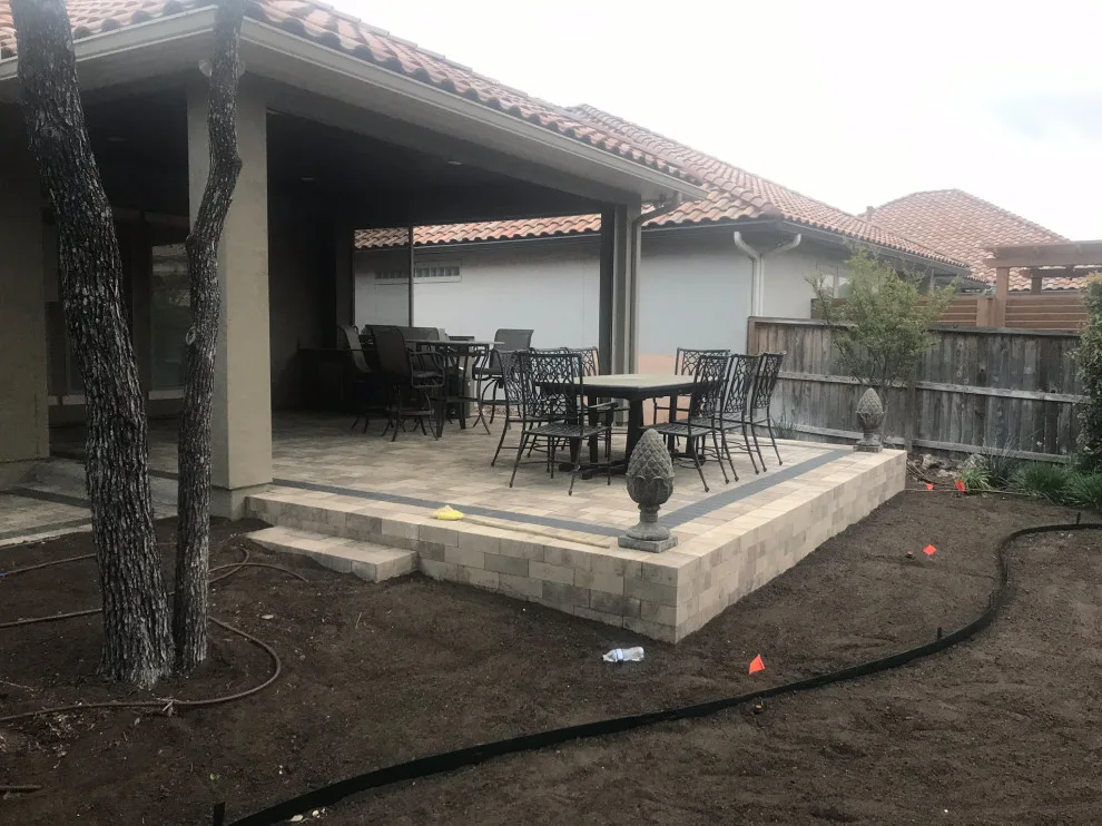 Belgard stone patio by Esposito Hardscapes, LLC - Photo 7