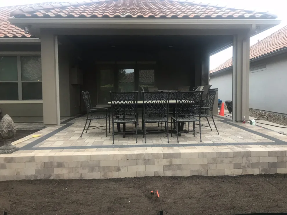 Belgard stone patio by Esposito Hardscapes, LLC - Photo 2