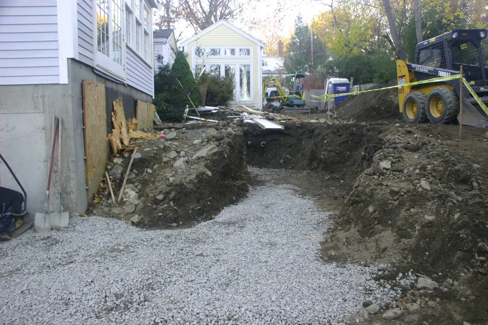 Bluestone Patio, Steps, and Stone Wall - Belmont, MA by Premier Pavers & Hardscape Co - Photo 3