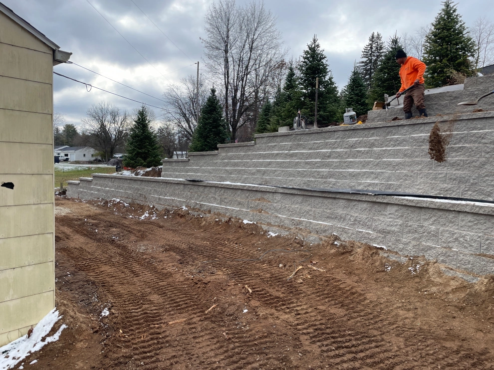 Vineyard Lake Engineered Retaining Wall by TERRAFIRMA Landscape - Photo 6