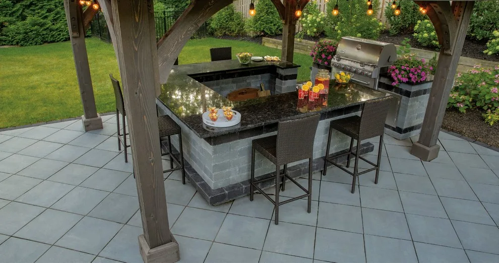Bluestone Fusion Patio by Cambridge Pavingstones With ArmorTec - Photo 7
